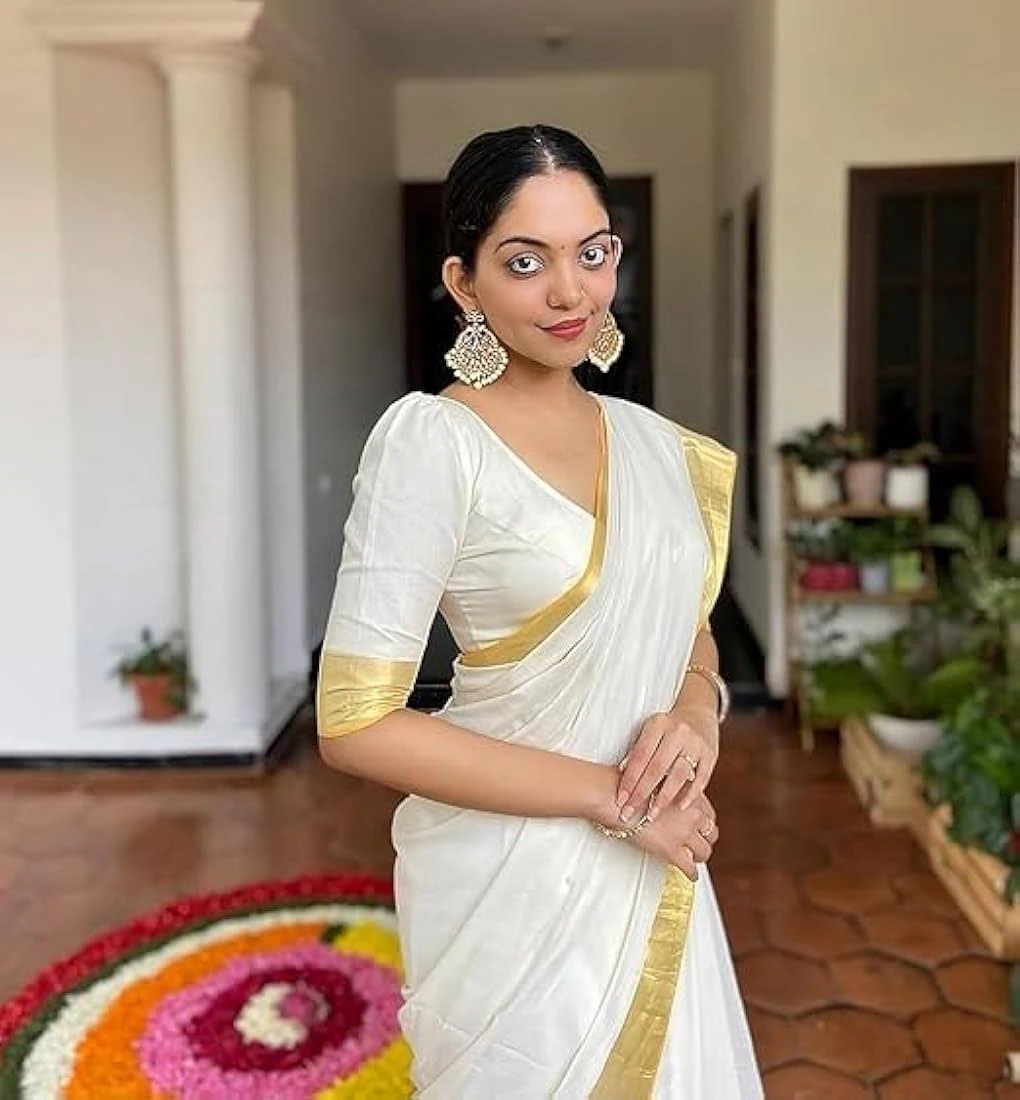Pongal Women's Trendy Saree
